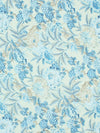 Blue & White Floral Patterned 150 Gsm Reversible Ac Comforter
