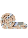 Grey Abstract Patterned 150 Gsm Reversible Ac Comforter