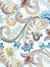 Blue Paisley Patterned 150 Gsm Reversible Ac Comforter