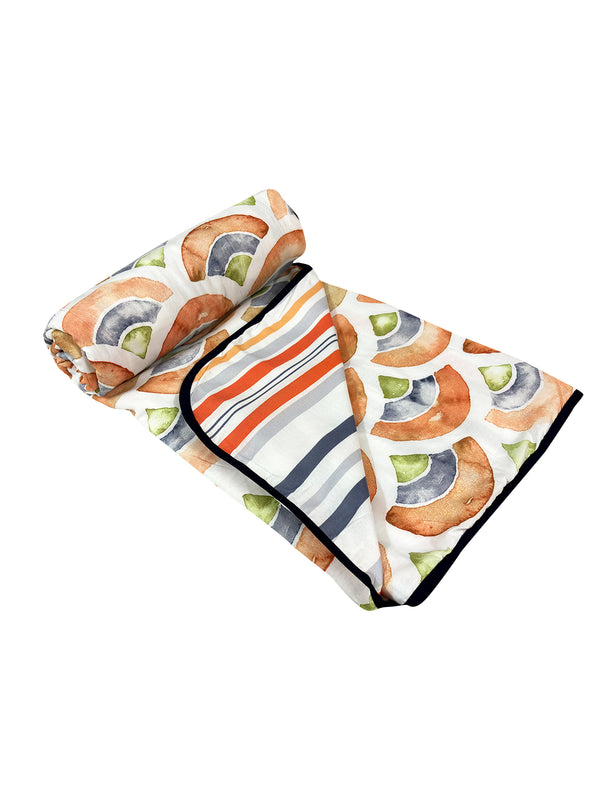 Multicolor Cotton Double Bed Dohar