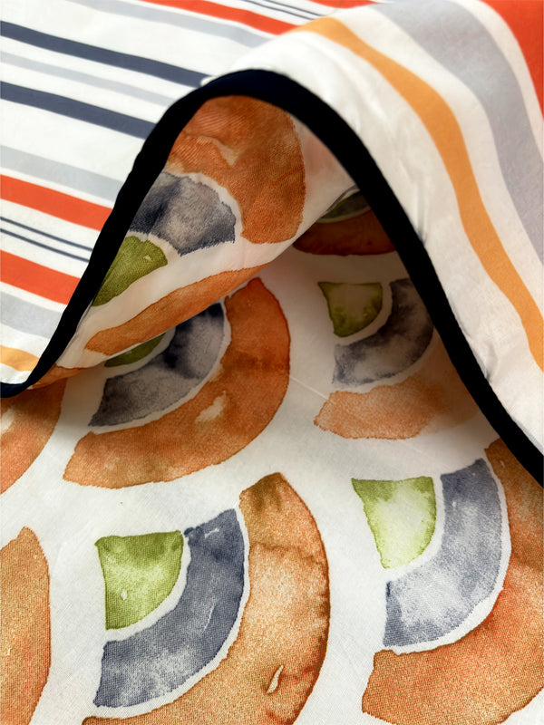 Multicolor Cotton Double Bed Dohar