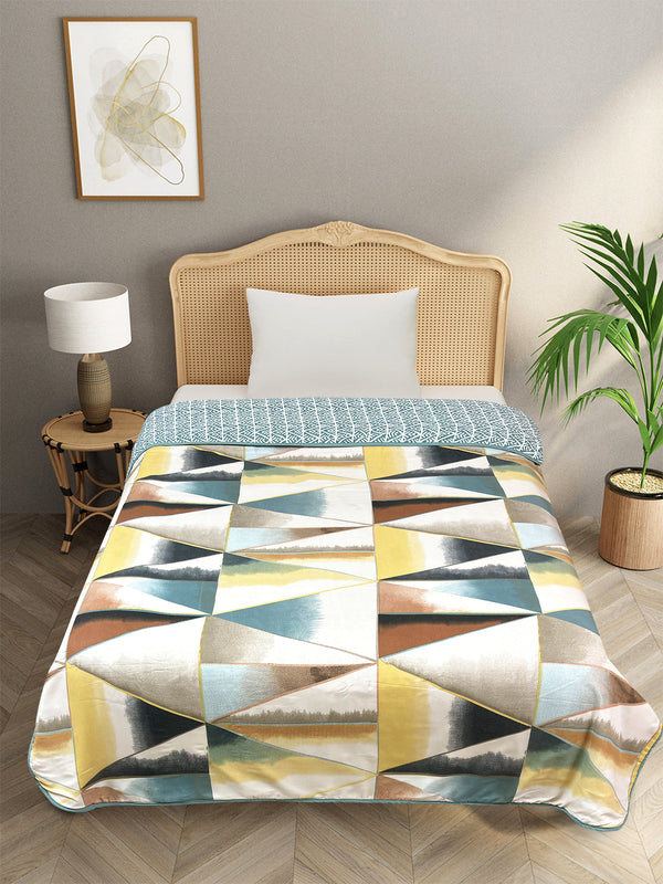 Multicolor Cotton Double Bed Dohar