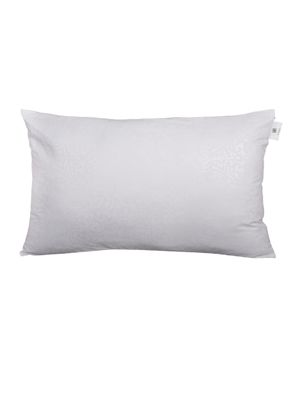 Ethnic Design White Set of 1 Bed Pillow