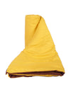Solid 200 GSM Reversible AC Comforter for Double Bed - Brown & Yellow
