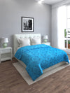 Romee Blue Ethnic Motifs Patterned 250 Gsm Reversible Ac Comforter