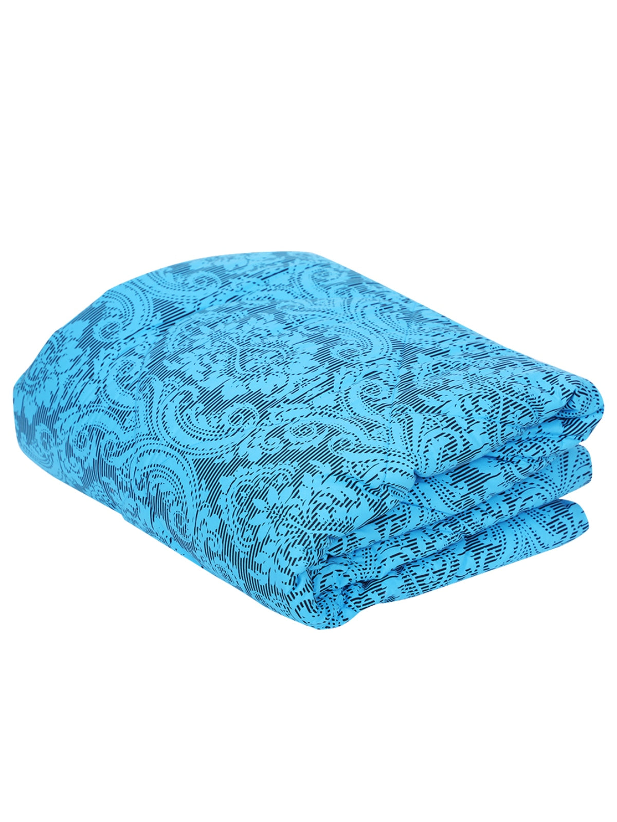 Romee Blue Ethnic Motifs Patterned 250 Gsm Reversible Ac Comforter