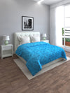 Romee Blue Ethnic Motifs Patterned 250 Gsm Reversible Ac Comforter