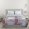 Multicolor Floral Patterned 200 GSM Reversible AC Comforter