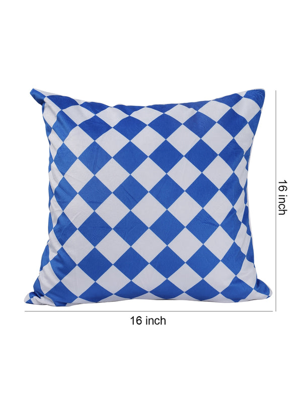 Blue Set of 5 Cushion Covers