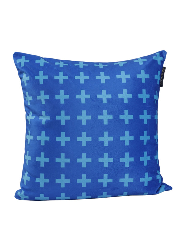 Blue Set of 5 Cushion Covers