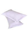 ROMEE White Solid 150 TC King Bedsheet with 2 Pillow Covers