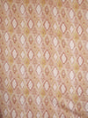 210 TC Beige & Gold Bedsheet with 2 Pillow Covers