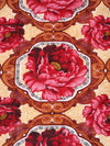 144 TC Red Bedsheet with 2 Pillow Covers