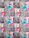 250 TC Multicolour Bedsheet with 2 Pillow Covers