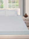 250 TC Silver Grey Bedsheet with 2 Pillow Covers