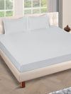 250 TC Silver Grey Bedsheet with 2 Pillow Covers
