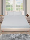 250 TC Silver Grey Bedsheet with 2 Pillow Covers