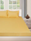 250 TC Gold Bedsheet with 2 Pillow Covers