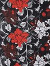 144 TC Black Double Bedsheet with 2 Pillow Covers