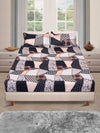 144 TC Multicolor Double Bedsheet with 2 Pillow Covers