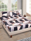 144 TC Multicolor Double Bedsheet with 2 Pillow Covers