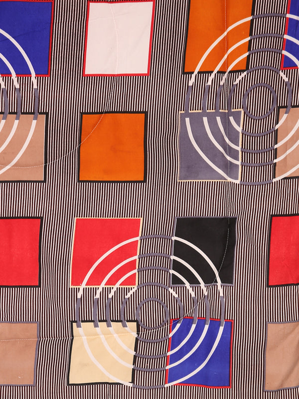 Multicolor Bedding Set 1 Bedsheet with 2 Pillow Covers , 1 Quilt/Blanket