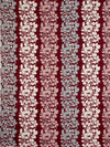 Maroon Double Bed Cover with 2 Pillow Covers