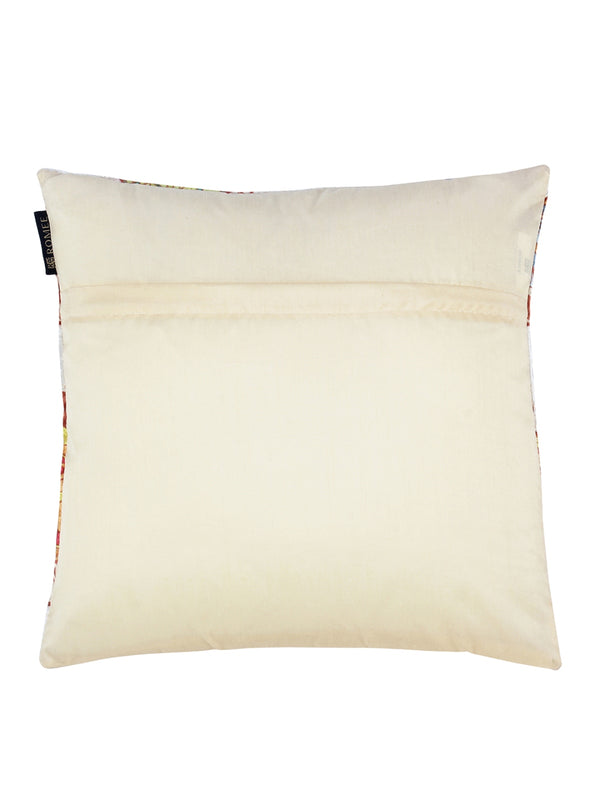 Soft Velvet Elephant Animal Print Throw Pillow/Cushion Covers Set of 5, 16x16 inches - Multicolor