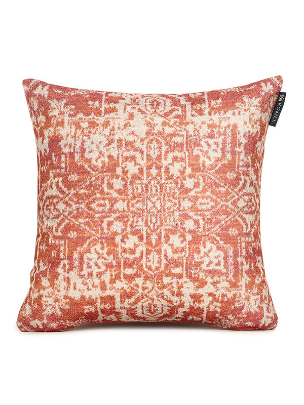 Soft Polyester Chenille Texture Abstract Cushion Cover 16x16 inch Set of 2 - Multicolor