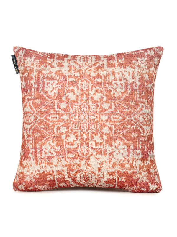 Soft Polyester Chenille Texture Abstract Cushion Cover 16x16 inch Set of 2 - Multicolor