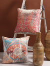 2 Piece Polyester Cushion Cover Set - 16" x 16", Multicolour