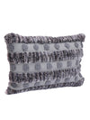 Grey Set of 2 Cushion Covers