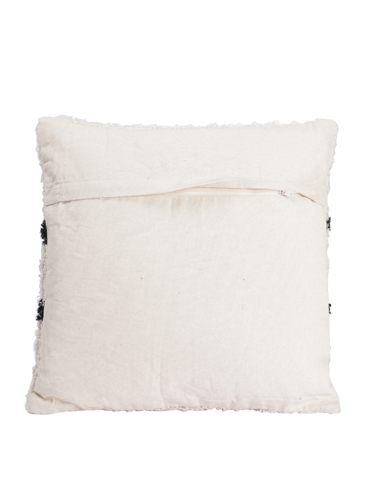 ROMEE White Geometric Printed Cushion Covers Set of 2