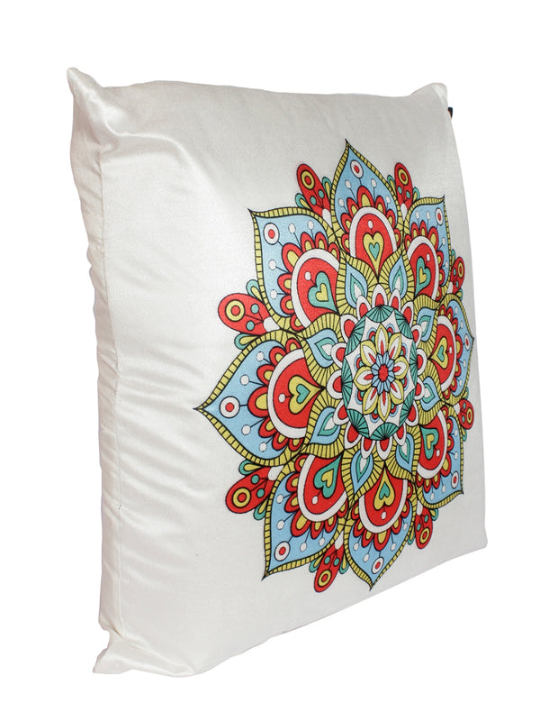 Blue and White Set of 2 Cushion Covers 24x24 Inch