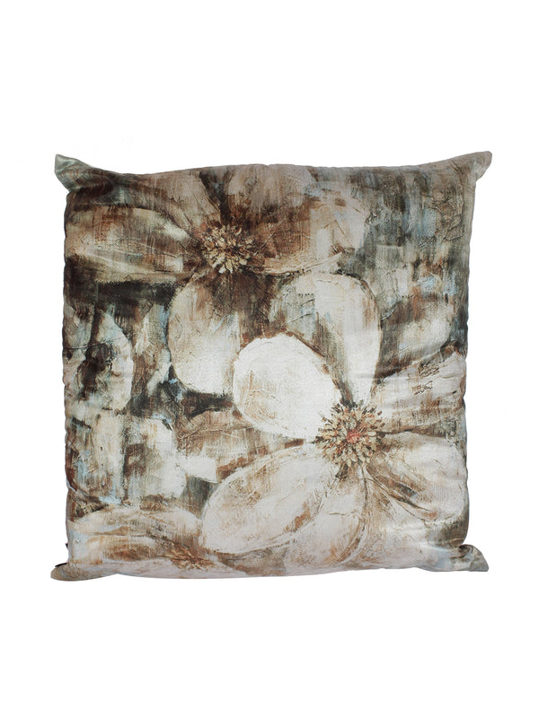 Green and Brown Set of 2 Cushion Covers 24x24 Inch