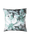 Polyester Velvet Fabric Floral Printed Cushion Cover 16x16 Set of 5 - Multicolor