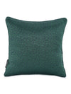 Soft Polyester Textured Designer Plain Cushion Covers 16 inch x 16 inch Set of 5 - Green