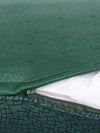 Soft Polyester Textured Designer Plain Cushion Covers 16 inch x 16 inch Set of 5 - Green