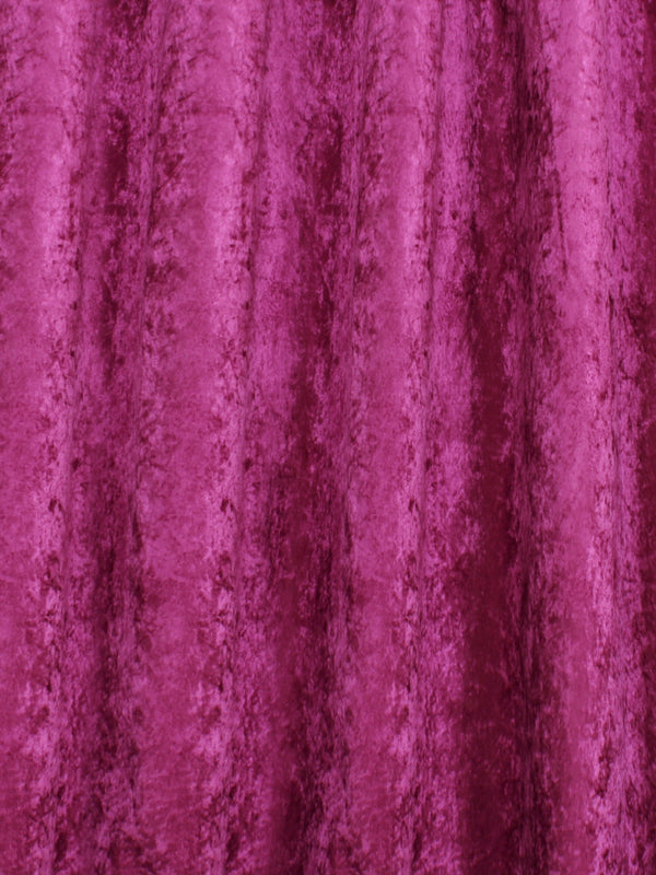 Romee Pink Solid Patterned Set of 2 Door Curtains