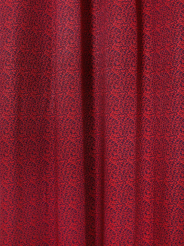 Romee Maroon Maroon Set of 1 Door Curtains