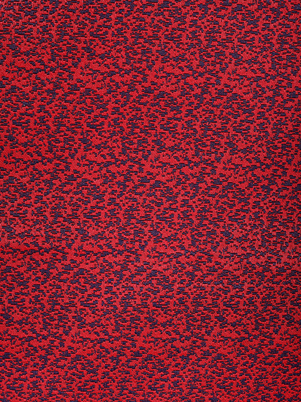 Romee Maroon Maroon Set of 1 Door Curtains