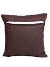 Brown Set of 5 Velvet 16 Inch x 16 Inch Cushion Covers