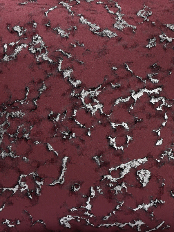 Burgundy Set of 5 Cushion Covers