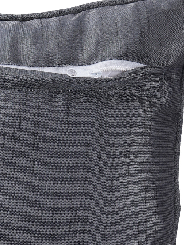 White & Grey Set of 5 Cushion Covers