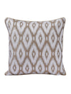 Beige & White Set of 5 Cushion Covers