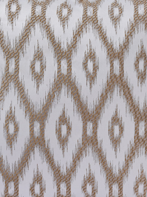 Beige & White Set of 5 Cushion Covers