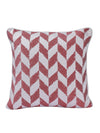 Pink & White Set of 5 Cushion Covers
