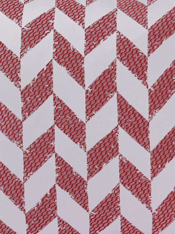 Pink & White Set of 5 Cushion Covers