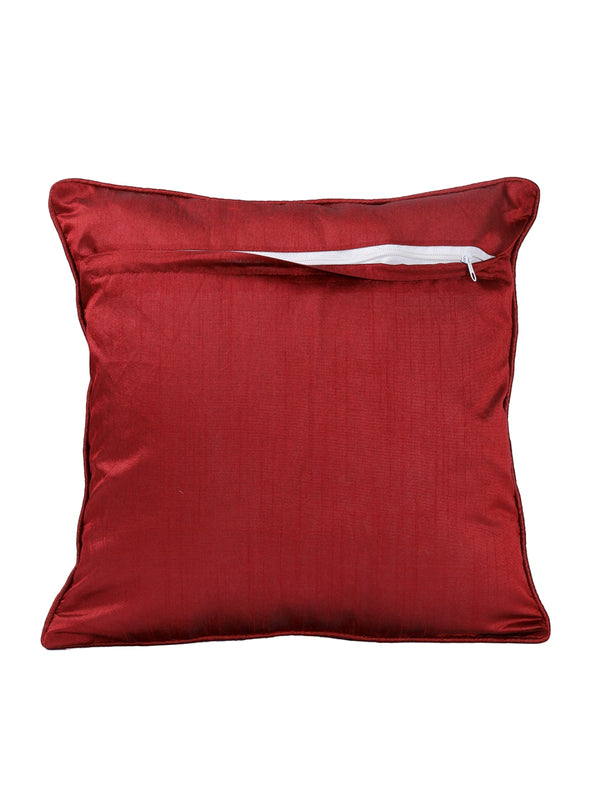 Maroon Set of 5 Cushion Covers