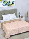 White Leaf Patterned 300 GSM Double Bed Dohar